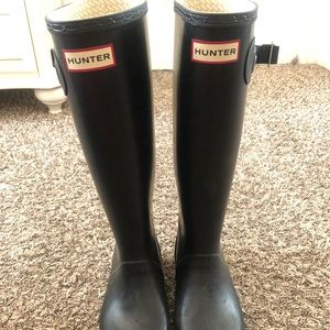 Hunter tall boots